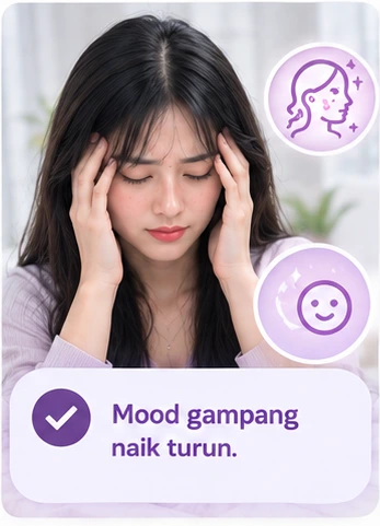 Mood gampang naik turun
